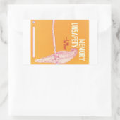 Memory UnsafetyはBirdsのステッカー用 長方形シール (バッグ)