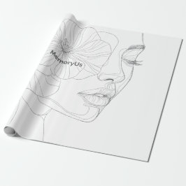 MemoryUs ギフト包装 - エレガントなミニマルデザイン-01 ラッピングペーパー