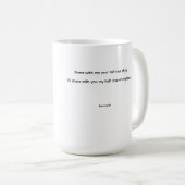 MemoryUs Almost Love Song Lyric Coffee Mug コーヒーマグカップ (正面右)
