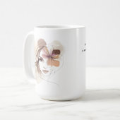 MemoryUs Almost Love Song Lyric Coffee Mug コーヒーマグカップ (正面左)