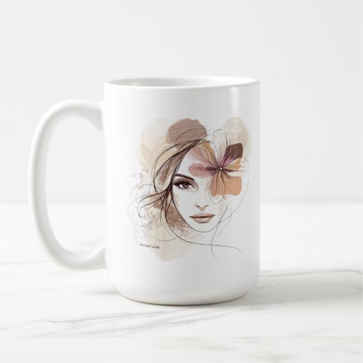 MemoryUs Almost Love Song Lyric Coffee Mug コーヒーマグカップ (左)