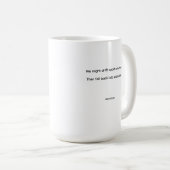 MemoryUs – “Still Us” Lyric Coffee Mug コーヒーマグカップ (正面右)