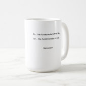 MemoryUs- The Way We Will - lyric Mug コーヒーマグカップ (正面右)