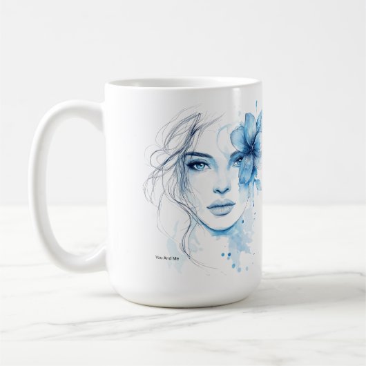 MemoryUs You And Me song lyric coffee Mug コーヒーマグカップ (左)