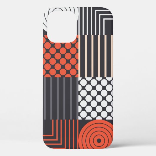 Memphis魔法：幾何学的バナーおもしろい Case-Mate iPhoneケース (裏面)