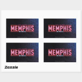 MEMPHIS -ミュージカル 長方形シール (シート)