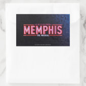 MEMPHIS -ミュージカル 長方形シール (バッグ)