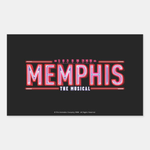 MEMPHIS -ミュージカル 長方形シール