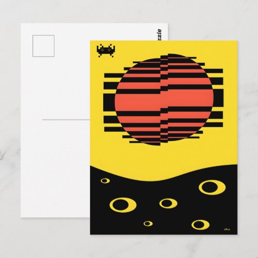 Memphis Bitossi Dream ポストカード (正面/裏面)