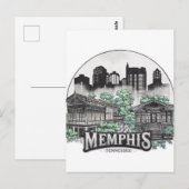 Memphis City Tennessee USA ポストカード (正面/裏面)