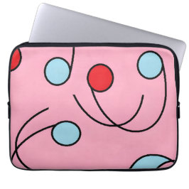 Memphis Design Drupes ラップトップスリーブ