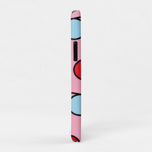 Memphis Design Drupes Case-Mate iPhoneケース (裏面/右)