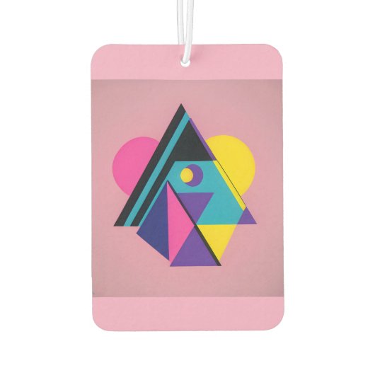 Memphis Design Dwelling カーエアーフレッシュナー (裏面)