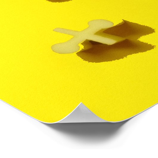 Memphis Design Jacks ポスター (角)