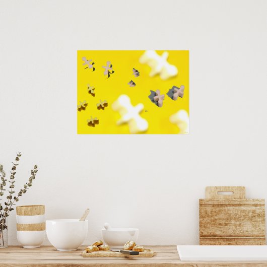 Memphis Design Jacks ポスター (キッチン)