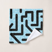 Memphis Labyrinth バスタオルセット (ウォッシュタオル)