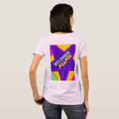 Memphis MaMa Vibes – ママのためのギフト Tシャツ (裏面フル)