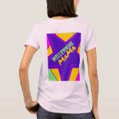 Memphis MaMa Vibes – ママのためのギフト Tシャツ (裏面)