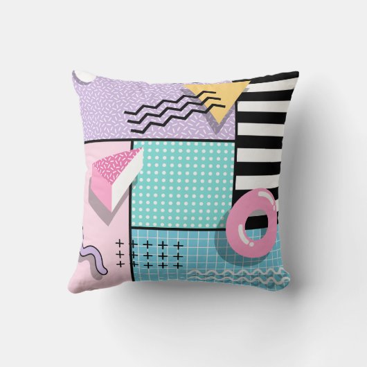 Memphis Party クッション (裏面)