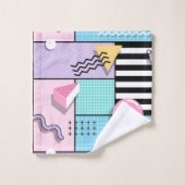 Memphis Party バスタオルセット (ウォッシュタオル)