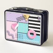 Memphis Party メタルランチボックス (裏面)