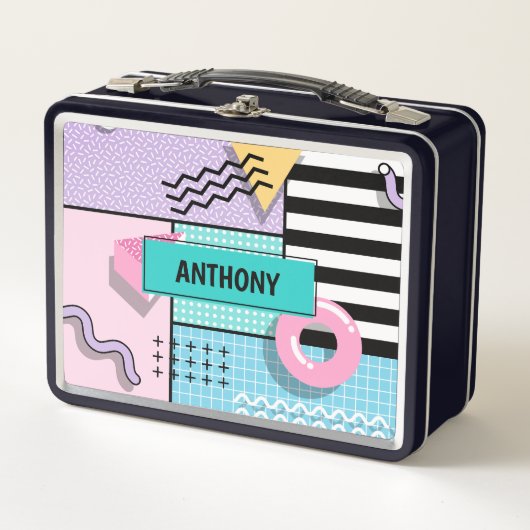 Memphis Party メタルランチボックス (正面)