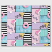 Memphis Party ラッピングペーパー (フラット)