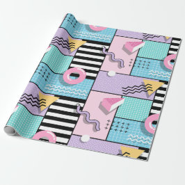 Memphis Party ラッピングペーパー