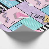 Memphis Party ラッピングペーパー (角)