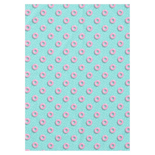 Memphis Polka Hoops テーブルクロス (正面)