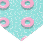 Memphis Polka Hoops テーブルクロス (アングル)