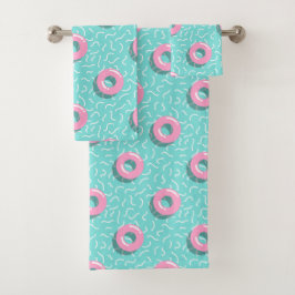 Memphis Polka Hoops バスタオルセット