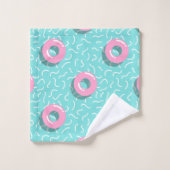 Memphis Polka Hoops バスタオルセット (ウォッシュタオル)