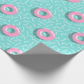 Memphis Polka Hoops ラッピングペーパー (角)