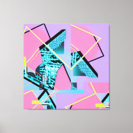 Memphis Pong Exchange キャンバスプリント