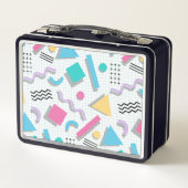 Memphis Shapes メタルランチボックス (裏面)