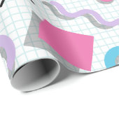 Memphis Shapes ラッピングペーパー (ロールコーナー)