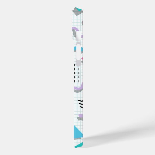 Memphis Shapes Case-Mate iPhoneケース (裏面 / 左)