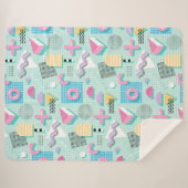 Memphis Sweet Candies シェルパブランケット (正面(横))