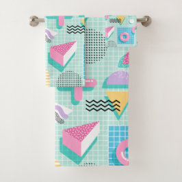 Memphis Sweet Candies バスタオルセット