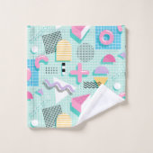 Memphis Sweet Candies バスタオルセット (ウォッシュタオル)