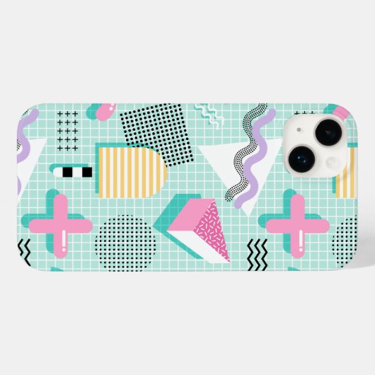 Memphis Sweet Candies Case-Mate iPhoneケース (裏面 (横))