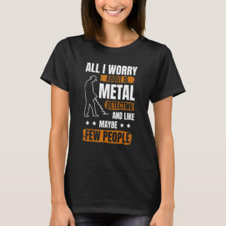 Men金属検出器宝金属検出用金属 Tシャツ