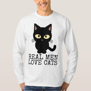 MEN 実在 LOVE CATS AND SWEATSHIRTS Tシャツ