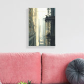 Men Above the Avenue キャンバスプリント (インサイチュ (リビング))