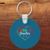 Men Activity Director Squad Professionals Week キーホルダー (正面)