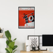 Men and Ships Queen Maryポスター ポスター (ホームオフィス)