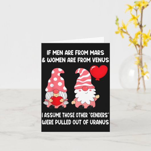 Men Are From Mars Women Are From Venus I Ume Those カード (黄色い花)