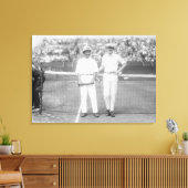 Men at Tennis Tournament at Washington DC キャンバスプリント (インサイチュ (リビング))