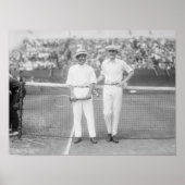 Men at Tennis Tournament at Washington DC ポスター (正面)